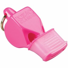 Síp Fox 40 CMG fogvédővel pink sípzsinórral