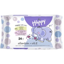 Bella Happy BABY Nedves csörlők E-vitamin 24 db