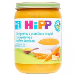 HIPP BIO Csirkeleves búzadarával (190 g)