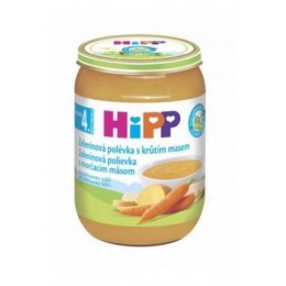HIPP BIO húsleves tésztával és pulykahússal (190 g)