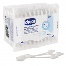 CHICCO Anatómiai pamut törlőkendők 90 db