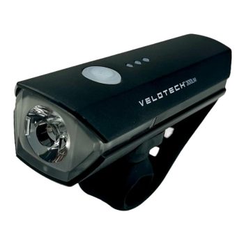 Lámpa első Velotech 300 lumen