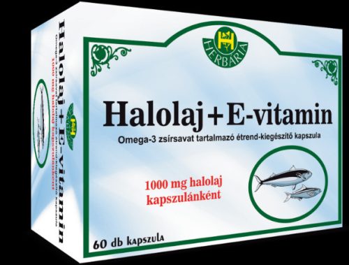 Herbária Halolaj E Vitamin OmeGa-3 Kapszula 60x 