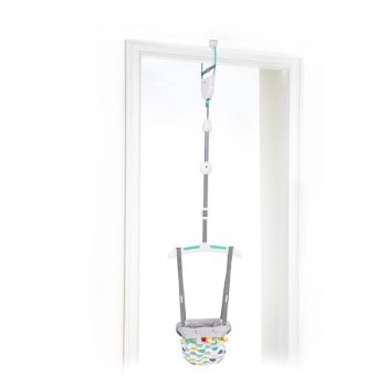   BRIGHT STARTS Ajtókerethez rögzíthető ugráló Playful Parade 6h+, 12kg-ig