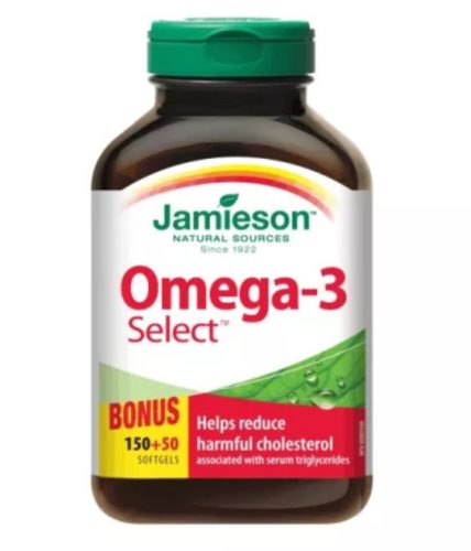 Jamieson Select Omega3 1000mg Kapszula 200x