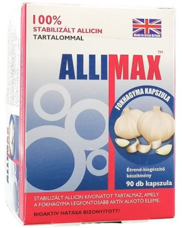 Allimax Fokhagyma Kapszula 90x