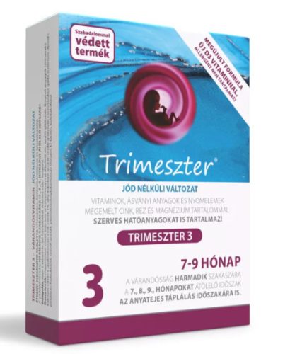 Trimeszter 3 Jódmentes Tabletta Várandós 60x