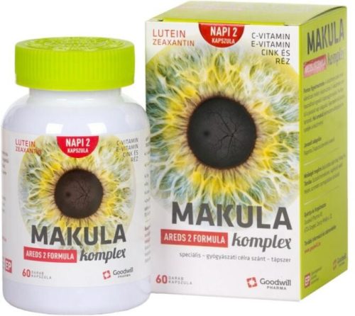 Makula Komplex Areds2 Formula Kapszula 60x