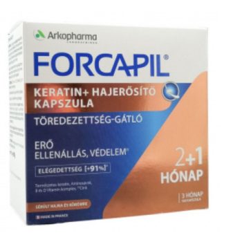 Forcapil Keratin+ Kapszula 120+60x