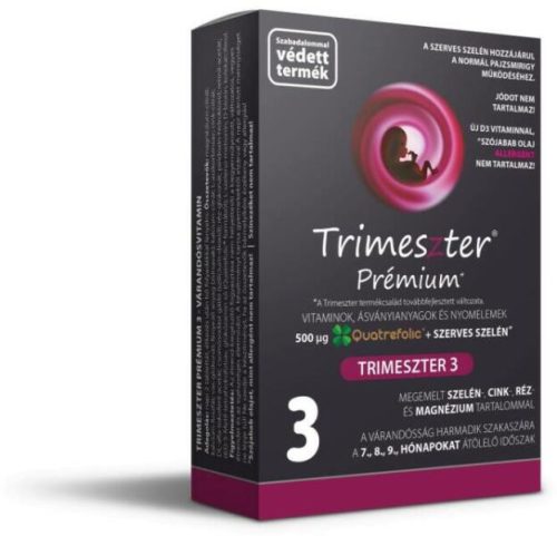 Trimeszter Prémium 3 Tbl Várandósnak 60x