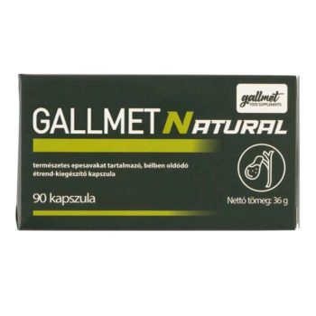Gallmet Nat Bélben Oldódó Kapszula 90x
