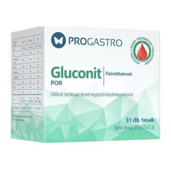 ProGastro gluconit Ékiegészítő Por Felnőtt 31x