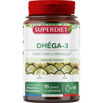 Superdiet Omega 3 DHA EPA gélkapszula 45x