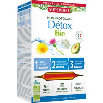 Superdiet Bio Detox Ivóampulla 30x 15ml