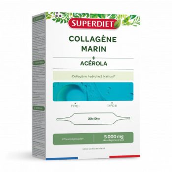 Superdiet Tengeri kollagén Ivóampulla 20x 10ml