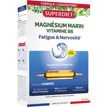 Superdiet Tengeri Mg +B6 Ivóampulla 20x 10ml