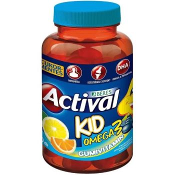 Actival Kid gumivit OmeGa-3 gumitabl 50x