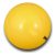 Gimnasztikai labda Power 45 cm sárga
