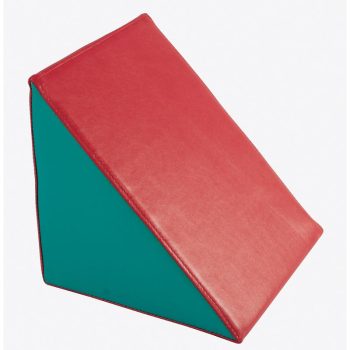 Lakkozott műbőr szivacs Amaya háromszög 25x25x25cm