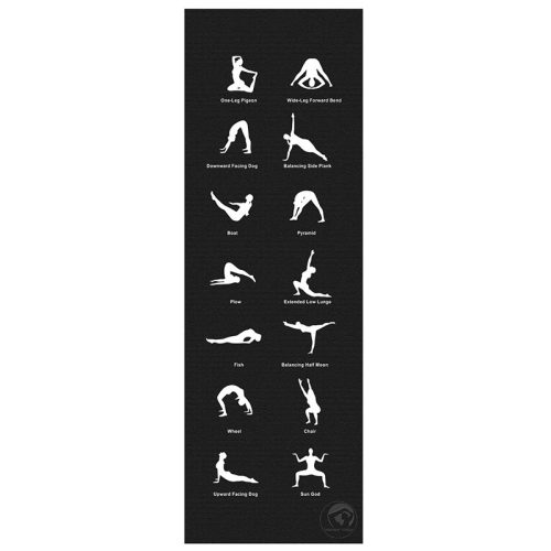 Jógaszőnyeg Trendy Home 180x60x0,5 cm antracit