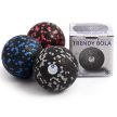 Masszázs labda Trendy Bola fekete-piros 10 cm