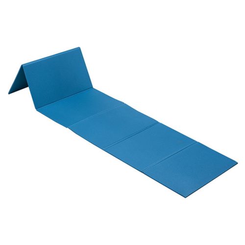 Fitnesz szőnyeg összehajtható JK Fitness 180x50x0,7 cm kék