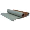 Jóga matrac 173x61x0,6 cm TPE szürke