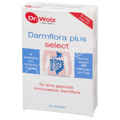 Dr.Wolz Darmflora bélflóra Plus Select Kapszula 40X
