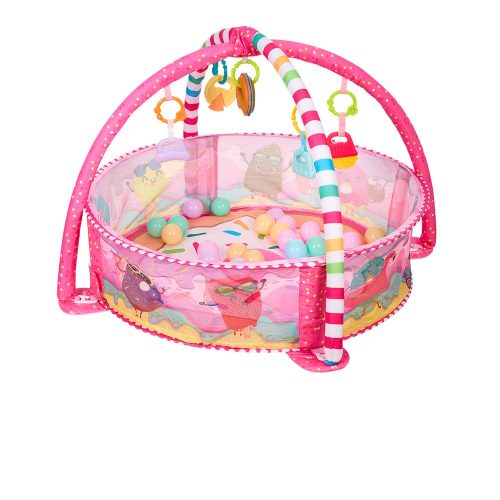 Kikkaboo játszószõnyeg 30 labdával  Marshmallow