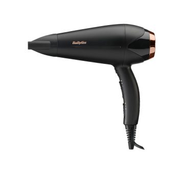   BaByliss D570DE Turbo Shine hajszárító 2200W, fekete-rose gold
