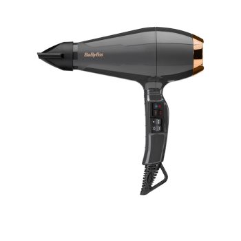   BaByliss 6719DE Air Pro Ionos hajszárító, AC motor, 2200W, fekete-sötétarany