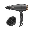 BaByliss 6719DE Air Pro Ionos hajszárító, AC motor, 2200W, fekete-sötétarany