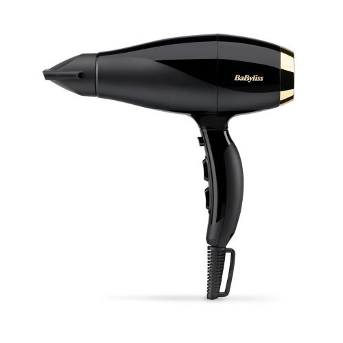 BaByliss 6714E Super Pro hajszárító, AC motor, 2300W, fekete-arany