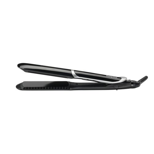 BaByliss ST397E Sleek Control Wide tourmalin-kerámialapos hajvasaló, fekete-ezüst