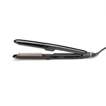   Babyliss ST493E Steam Smooth gőzölős kerámialapos hajvasaló, fekete-rose gold