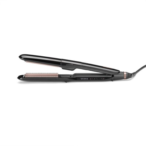 Babyliss ST493E Steam Smooth gőzölős kerámialapos hajvasaló, fekete-rose gold
