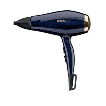   BaByliss 5911E Black Onyx hajszárító, HTDC motor, 2100W, kék-arany