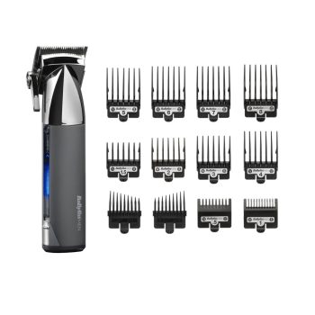   Babyliss E996E Super-X Metal Series, vezetékes/vezeték nélküli hajvágó, szürke