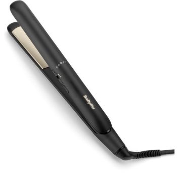   Babyliss ST242E Smooth Glide hajvasaló, kerámialapos hajvasaló, fekete