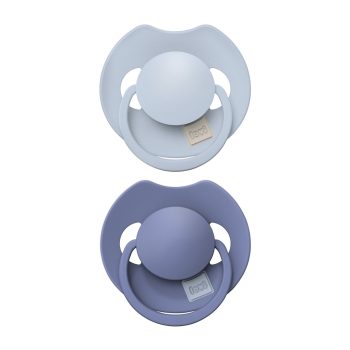 LOVI Dinamikus szilikon cumi Prime 18m+ 2db Baby Blue/Kék
