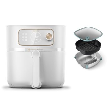 Airfryer 7000 Combi XXL HD9876/25 forrólevegős sütő