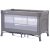 Fillikid utazóágy Milano 120x60cm szürke 4067-17