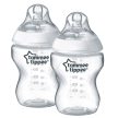 Tommee Tippee cumisüveg CTN duo 260 ml átlátszó