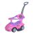 Baby Mix bébitaxi tolókarral 3az1-ben Mega Car rózsaszín