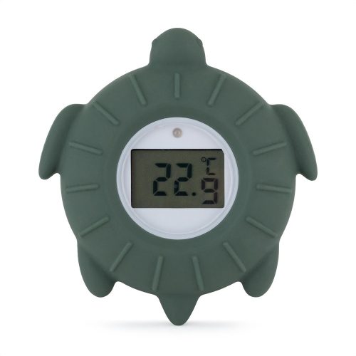 PETITE&MARS Szilikon digitális vízhőmérő Turtle Terry Misty Green 0hó+