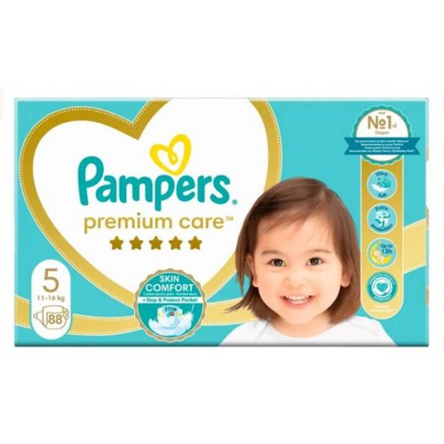 Pampers Premium Care 5 pelenka 11-16kg Megabox 88db