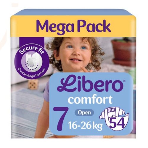 Libero Comfort 7 Mega Pack 16-26kg 54db