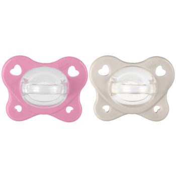   CHICCO PhysioForma® Dual Soft cumi rózsaszín 6-16 hónapos, 2 db