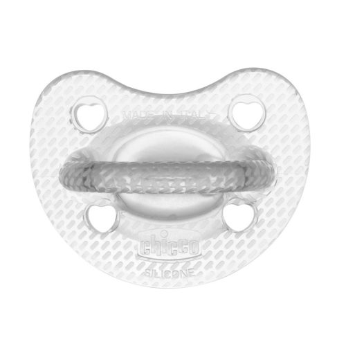 CHICCO cumizó Physio Luxe teljesen szilikon 6-12m kristály 2 db