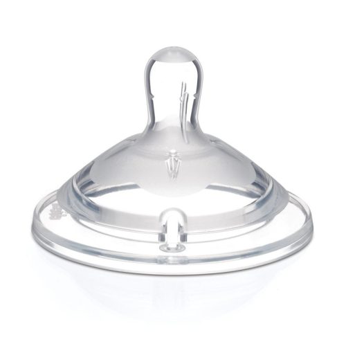 CHICCO Natural Feeling szilikon cumisüveg cumizó zabkásához 6m+ 2 db